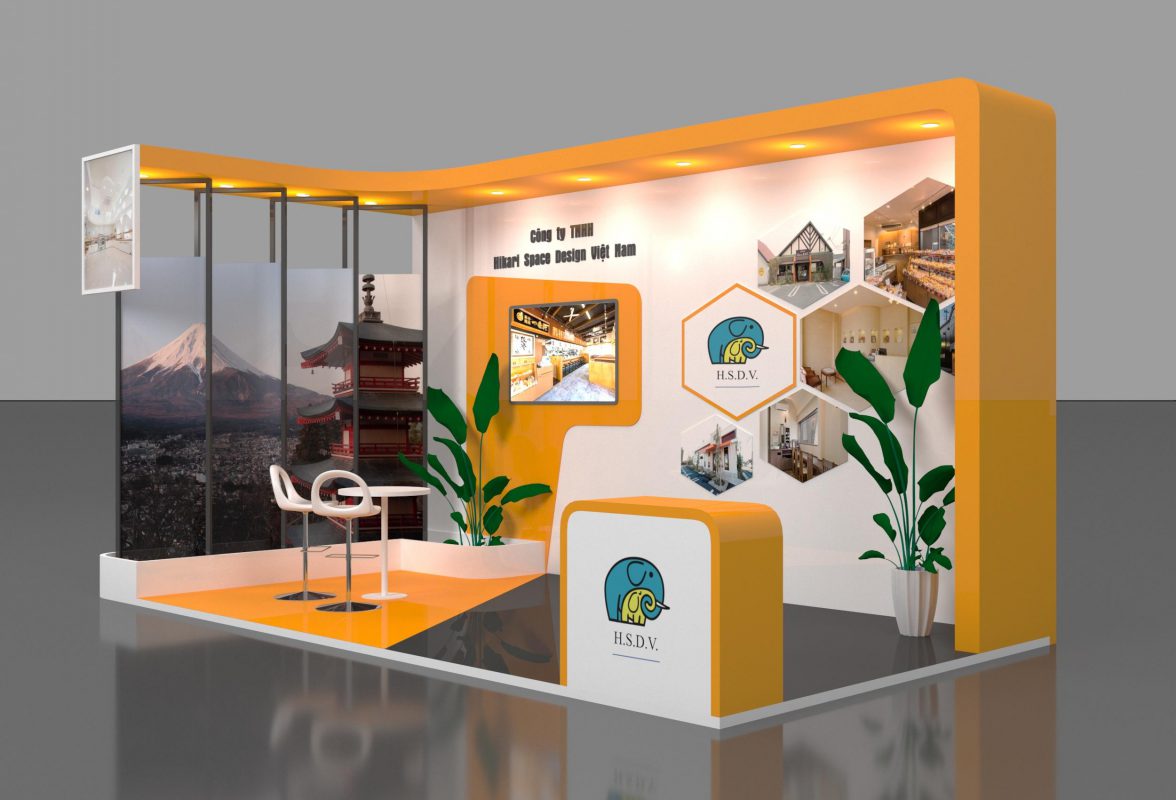 Thiết kế thi công gian hàng hội chợ Quảng Bình chuyên nghiệp cùng Oha Decor 3 Các hạng mục thiết kế thi công gian hàng hội chợ Quảng Bình