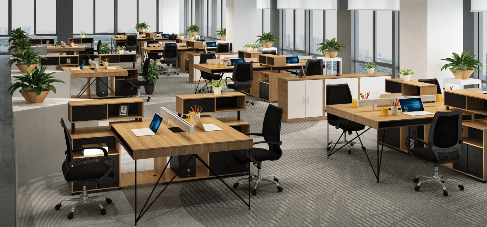 10 Xu Hướng Thiết Kế Thi Công Nội Thất Văn Phòng Hot 2026 Đà Nẵng 3 Thiết kế thi công nội thất văn phòng hot 2026 Đà Nẵng
