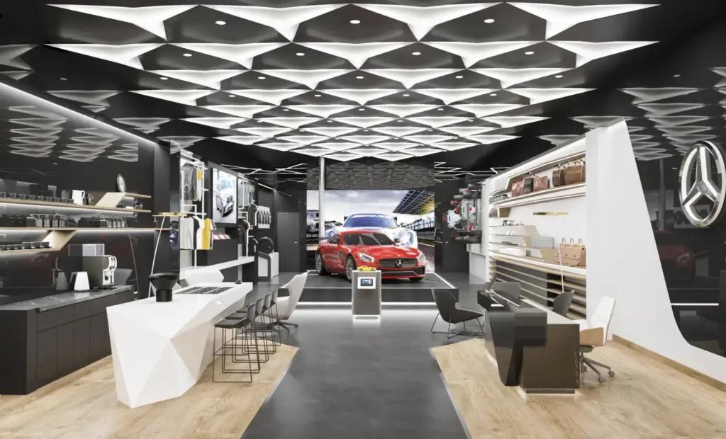 Thiết kế thi công showroom Hà Nội năm 2026 2 Thiết kế thi công showroom Hà Nội