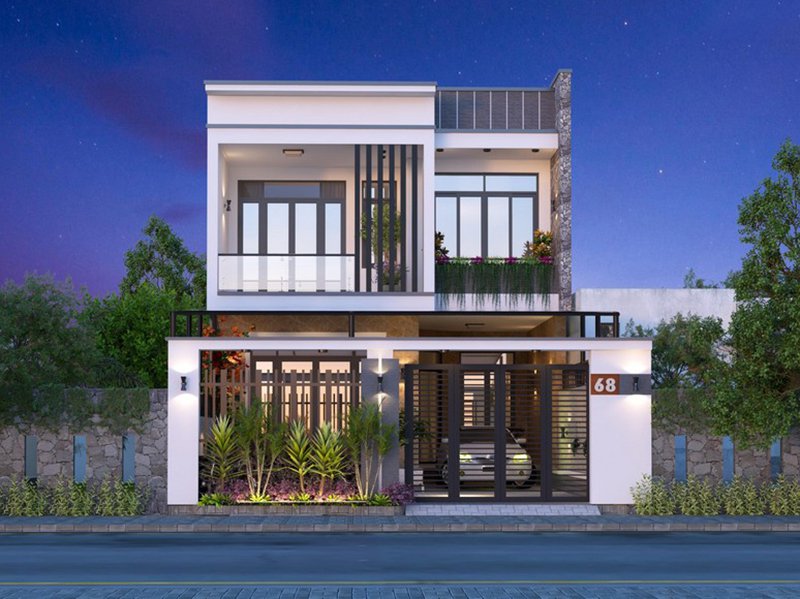 thiết kế và thi công nhà phố