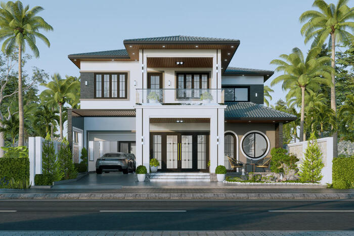 thiết kế và thi công nhà phố