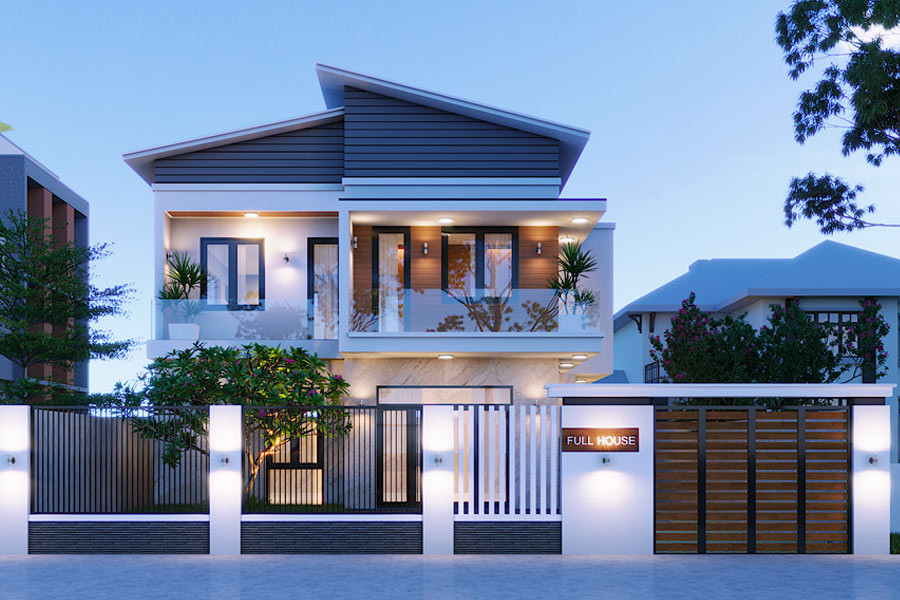 thiết kế và thi công nhà phố