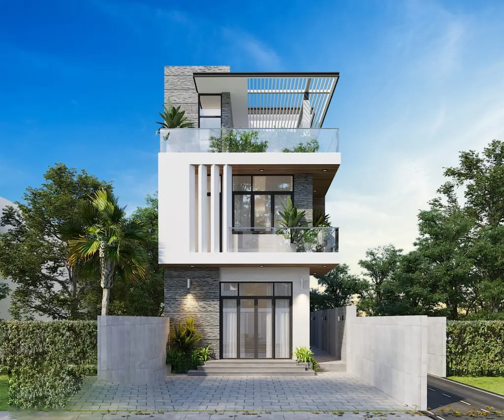 thiết kế và thi công nhà phố