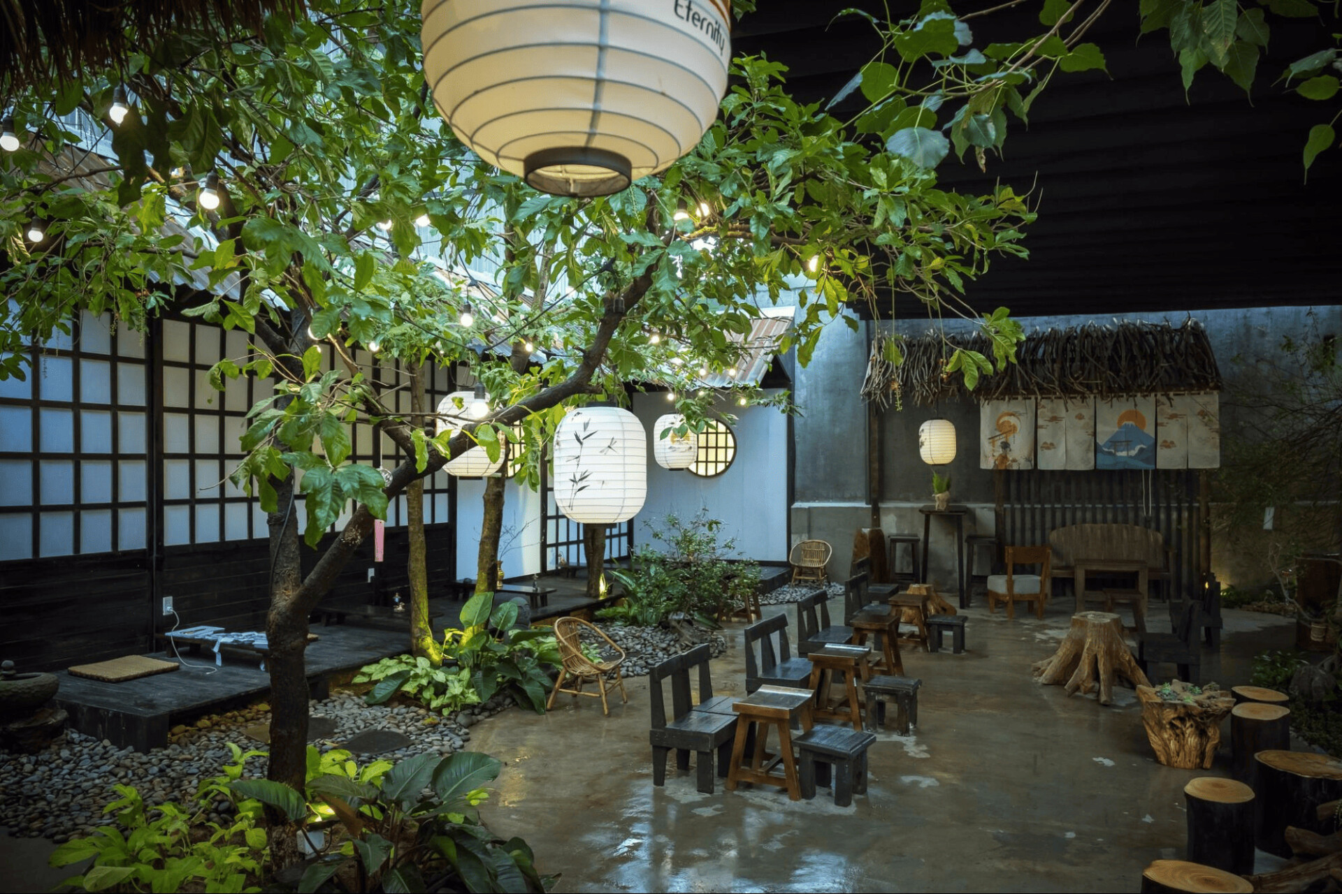 Mẫu Thiết Kế Và Thi Công Quán Cafe Sân Vườn Hồ Chí Minh Hot 2026 3 Thiết kế và thi công quán cafe sân vườn HCM