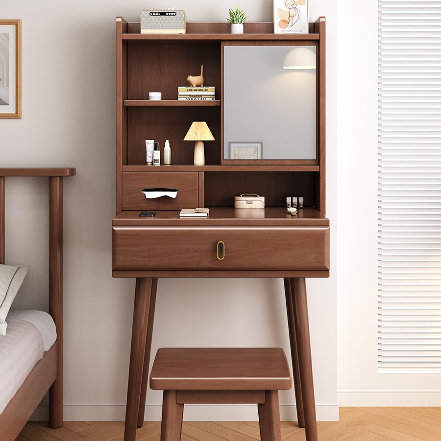 Bàn Trang Điểm Gỗ Tự Nhiên Tại TPHCM – Giải Pháp Sang Trọng Cho Không Gian Sống Hiện Đại 2 bàn trang điểm gỗ tự nhiên tại TPHCM