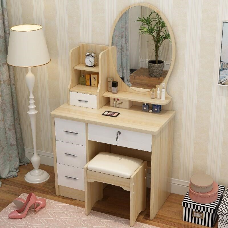 Bàn Trang Điểm Gỗ Tự Nhiên Thiết Kế Đa Lưu Trữ tại Huế – Điểm Nhấn Tinh Tế Cho Không Gian Sống Sang Trọng 2 bàn trang điểm gỗ tự nhiên thiết kế đa lưu trữ