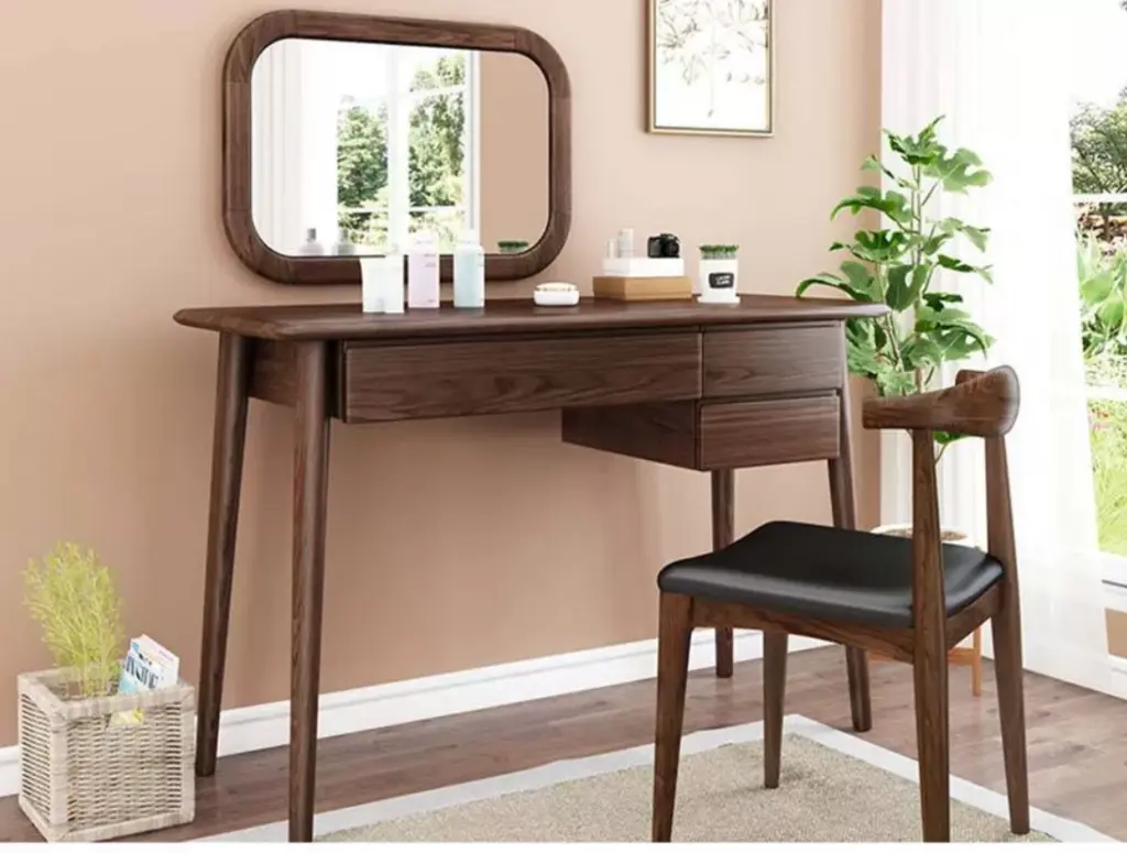 Bàn Trang Điểm Gỗ Tự Nhiên Thiết Kế Hiện Đại Tại Đà Nẵng – Xu Hướng Nội Thất Được Ưa Chuộng 6 bàn trang điểm gỗ tự nhiên thiết kế hiện đại nổi bật tại Đà Nẵng
