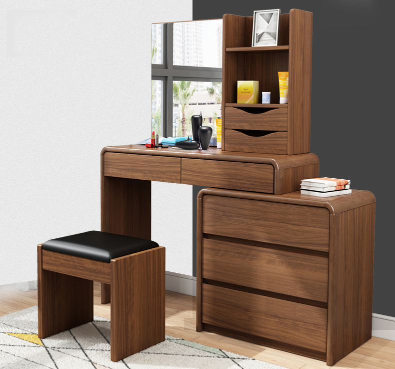 Bàn Trang Điểm Gỗ Tự Nhiên Thiết Kế Hiện Đại Tại Đà Nẵng – Xu Hướng Nội Thất Được Ưa Chuộng 2 bàn trang điểm gỗ tự nhiên thiết kế hiện đại nổi bật tại Đà Nẵng