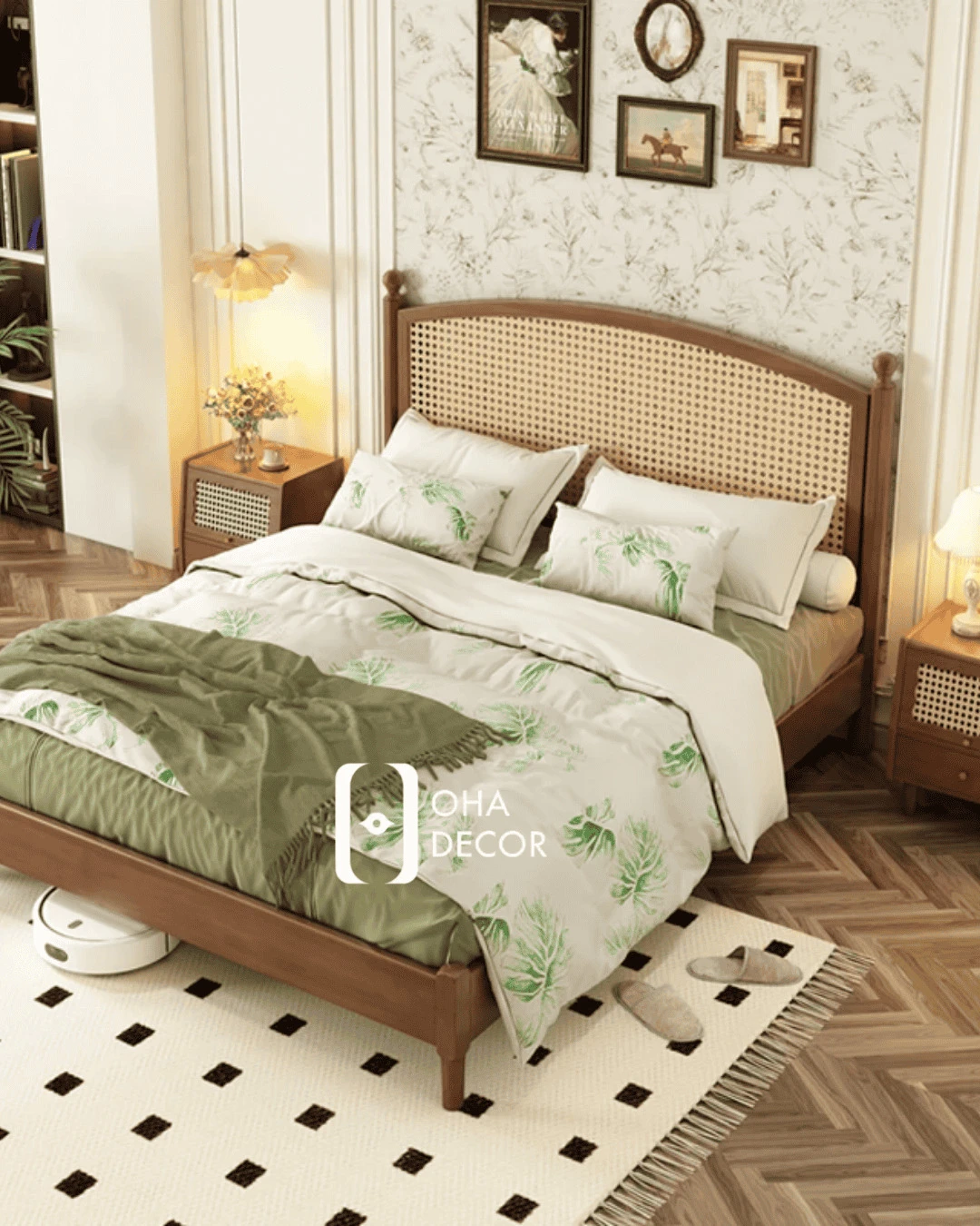 Biến Phòng Ngủ Thành Resort Mini Với Giường Ngủ Gỗ Cao Cấp Tại Hồ Chí Minh 5 Giường ngủ gỗ cao cấp HCM