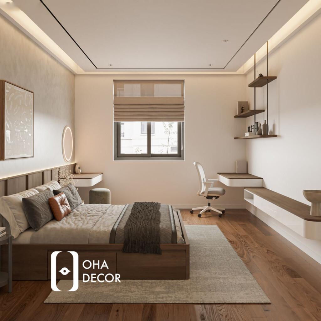 Bí Quyết Chọn Giường Gỗ Hàn Quốc Phù Hợp Với Không Gian Nhỏ Tại Hồ Chí Minh 5 giường gỗ Hàn Quốc
