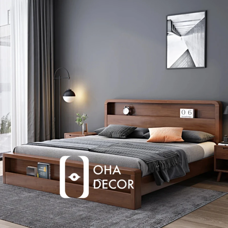 Giường Gỗ Sang Trọng Quảng Bình | Kiến Tạo Tổ Ấm 1 Giường gỗ sang trọng Quảng Bình