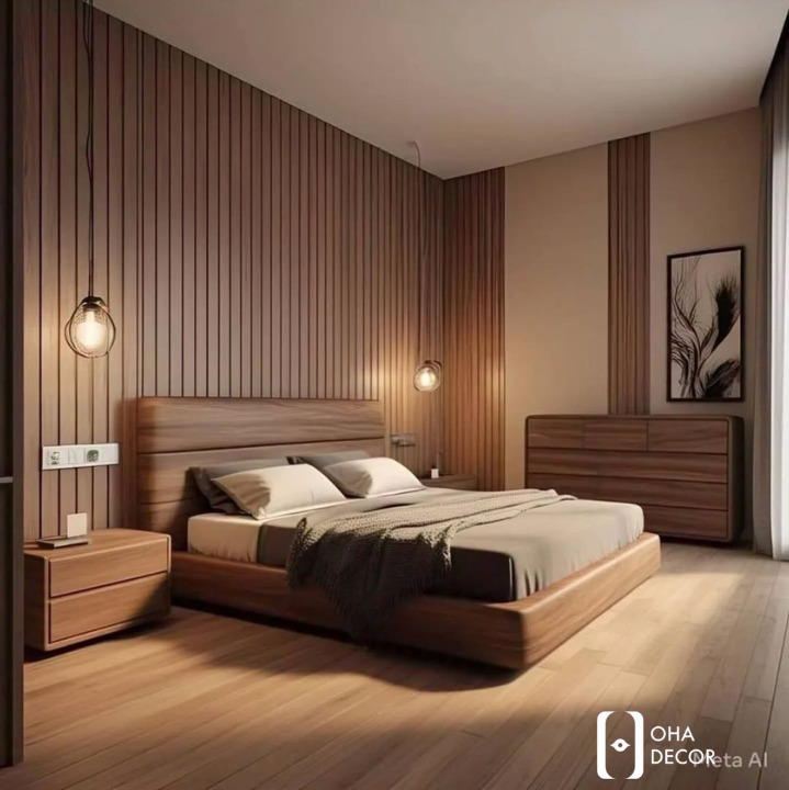 Giường Gỗ Tự Nhiên Phong Cách Tối Giản Tại Hà Nội – Tối Ưu Không Gian, Nâng Tầm Phong Cách Sống 5 Giường gỗ tự nhiên phong cách tối giản tại Hà Nội