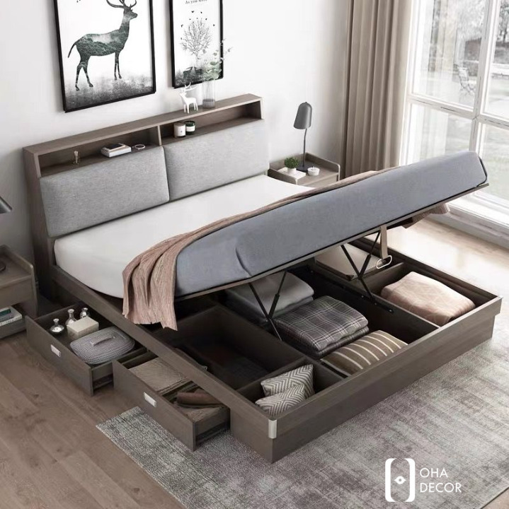 Giường Ngủ Gỗ Tự Nhiên Phong Cách Hàn Tại Quảng Bình – Lựa Chọn Tinh Tế Cho Không Gian Sống Hiện Đại 4 Giường Ngủ Gỗ Tự Nhiên Phong Cách Hàn Quảng Bình