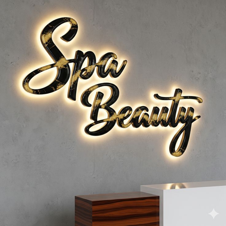 In UV backdrop fomex spa Nha Trang