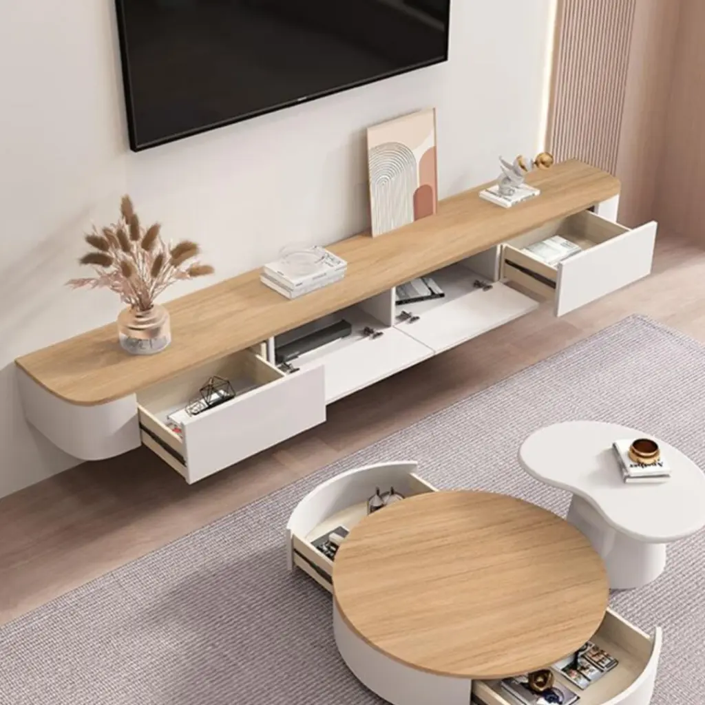 Kệ Tivi Gỗ Tối Giản Chất Lượng Cao Phù Hợp Mọi Không Gian Phòng Khách Tại Huế 1 kệ tivi gỗ tối giản