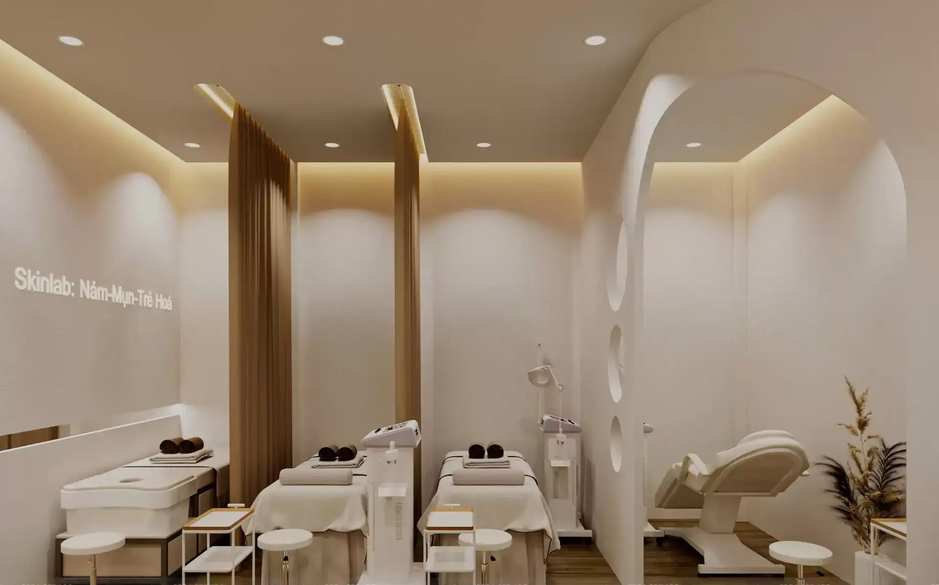 Thi Công Thiết Kế Skinlab Trọn Gói Ở Hà Nội Không Gian Chuyên Nghiệp Chuẩn Spa 5 Thi công thiết kế Skinlab trọn gói ở Hà Nội
