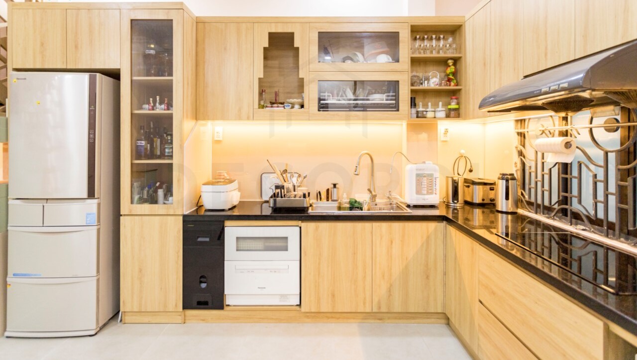 Thi công thiết kế bếp ở HCM