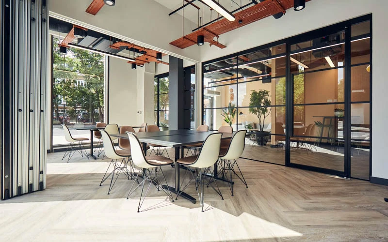 Thi công thiết kế nội thất coworking space
