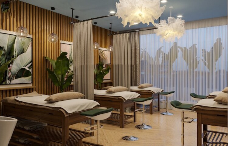 Thi công thiết kế spa đông y Hà Nội | Nâng Cao Trải Nghiệm Khách Hàng 4 Phòng trị liệu trong thi công thiết kế spa đông y Hà Nội