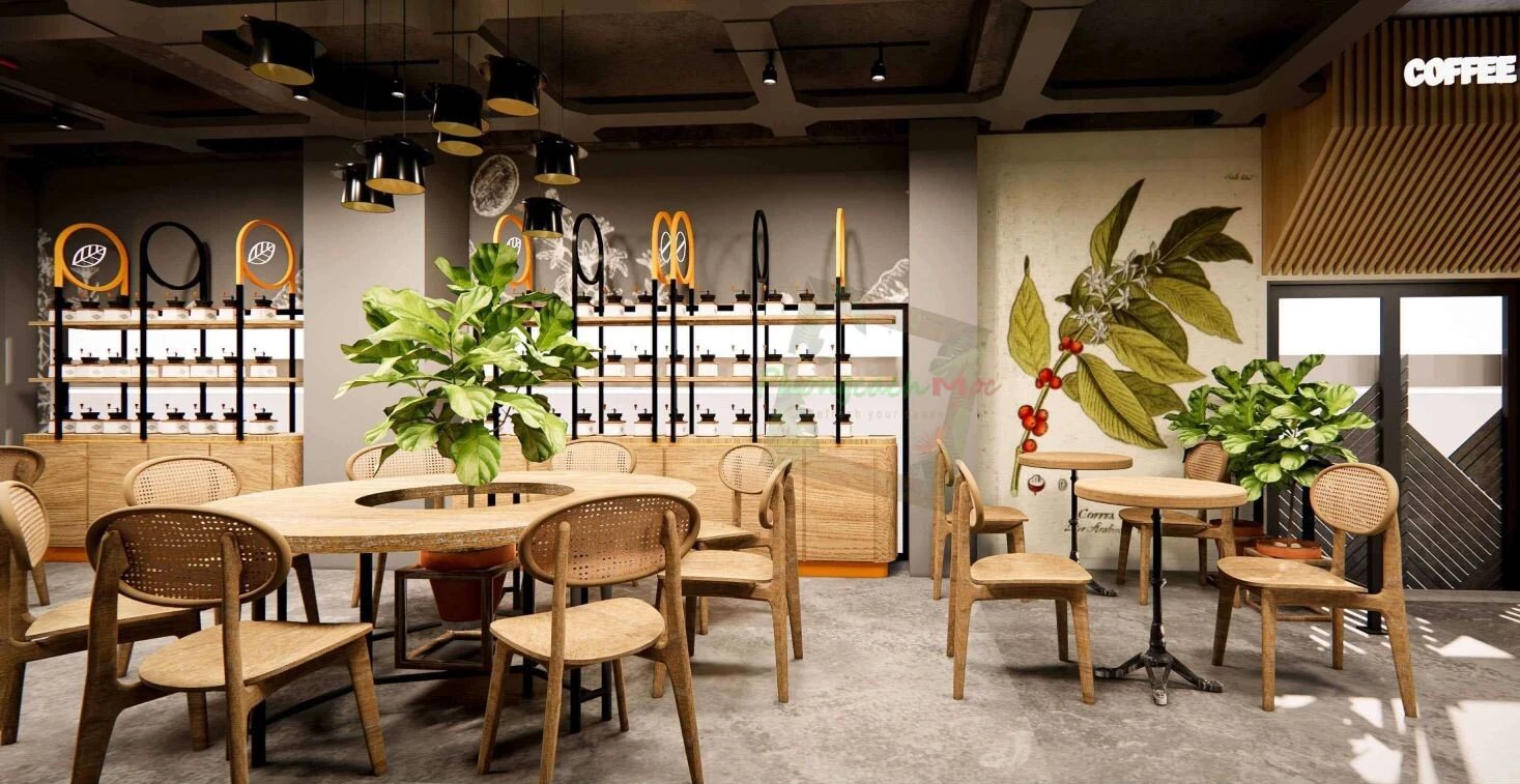 Thi Công Trọn Gói Quán Cafe Đà Nẵng Giải Pháp Tối Ưu Không Gian Kinh Doanh 5 thi công trọn gói quán cafe Đà Nẵng