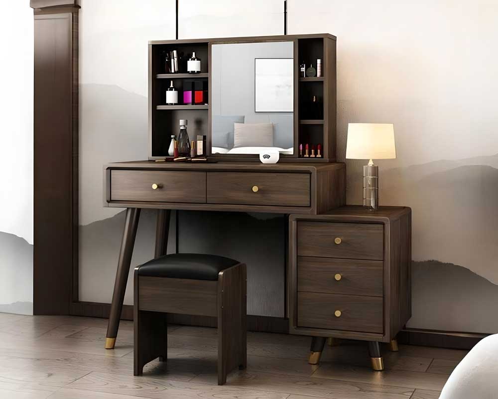 Thiết Kế Bàn Trang Điểm Gỗ Tự Nhiên Quảng Ngãi