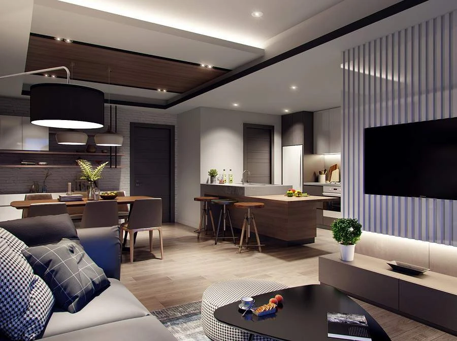Thiết kế nội thất chung cư 60m2 đẹp HCM