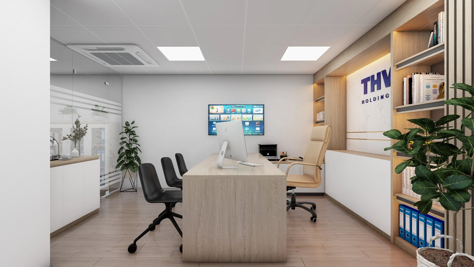 Thiết Kế Nội Thất Phòng Họp Huế Đẹp – Hiện Đại, Tối Ưu Không Gian 2026 2 Thiết kế nội thất phòng họp Huế