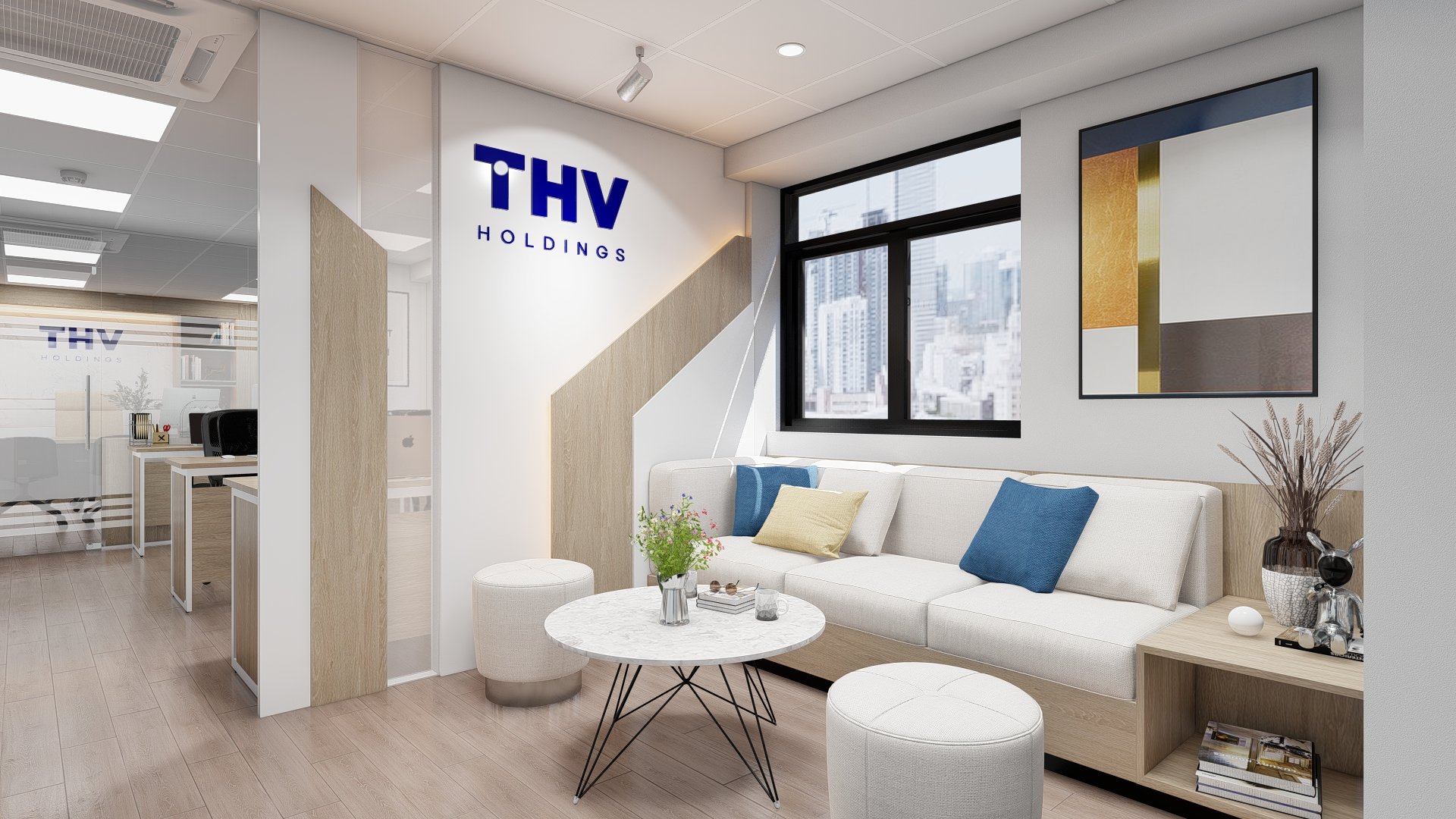 Thiết kế nội thất phòng họp Huế