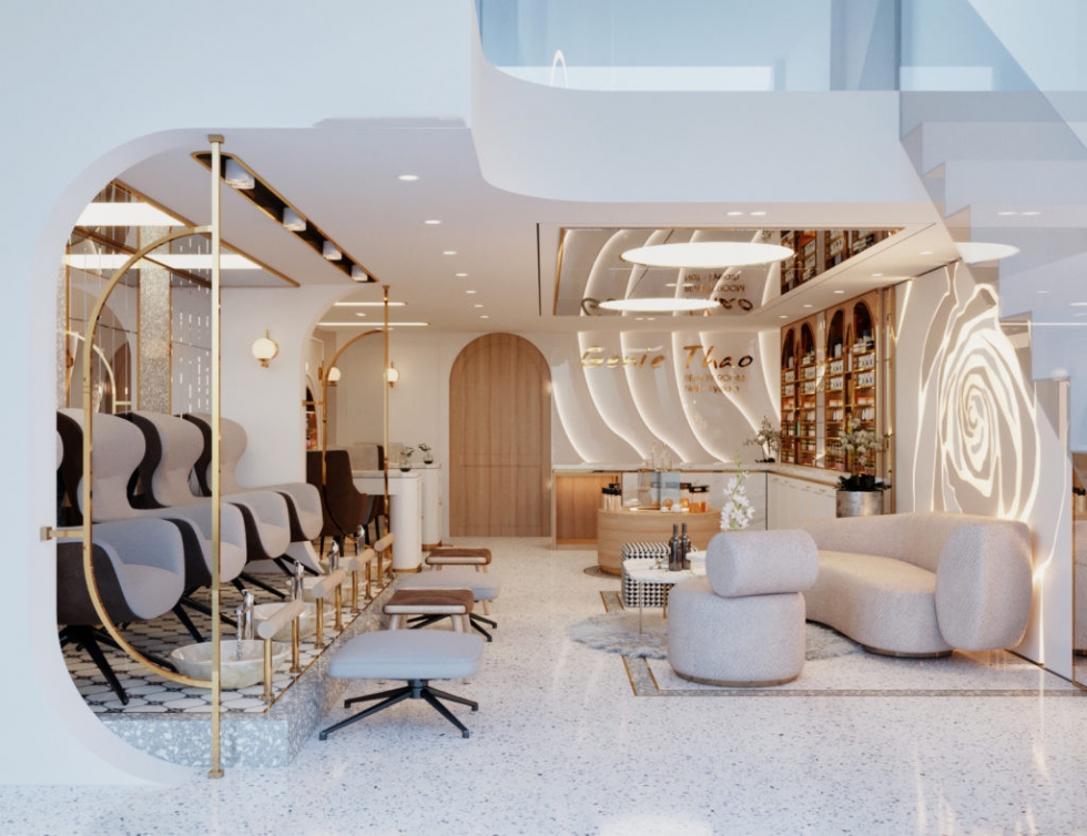 Thiết kế thi công Nails Room Hà Nội