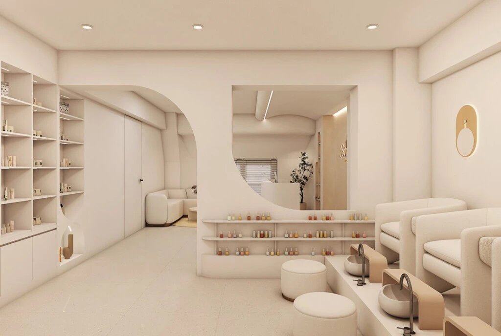 Thiết kế thi công Nails Room Hà Nội