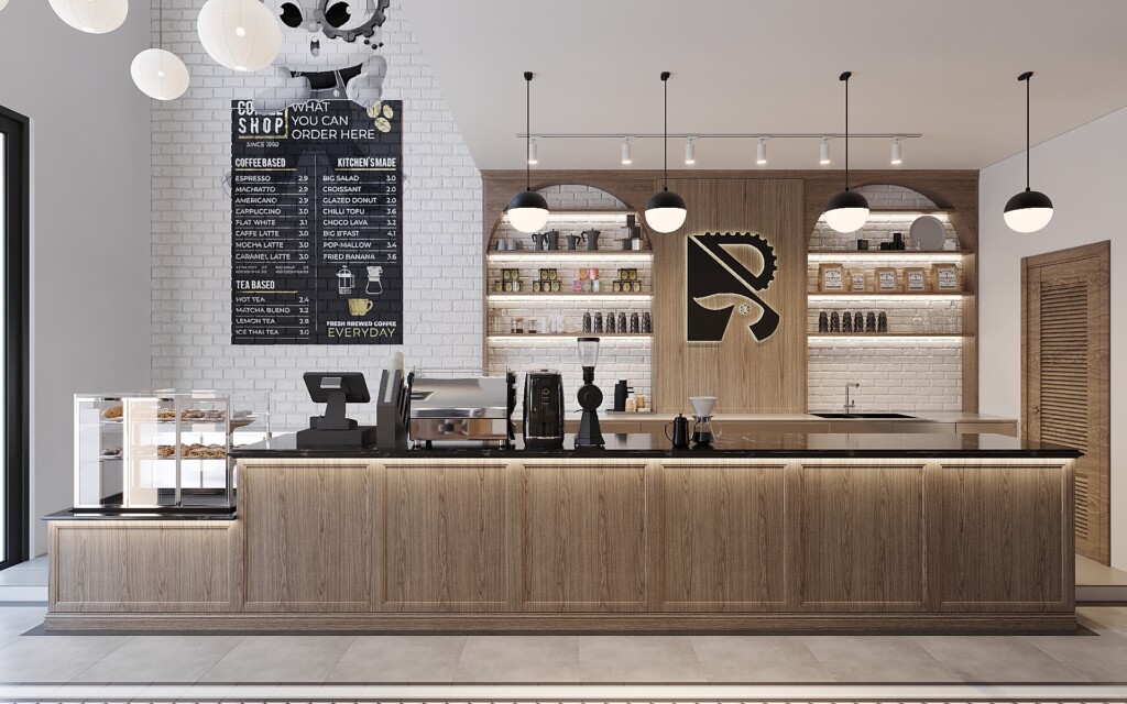 Thiết Kế Thi Công Quán Cafe Trọn Gói HCM Chuyên Nghiệp, Tối Ưu Chi Phí Với Oha Decor 6 Thiết kế thi công quán cafe trọn gói HCM