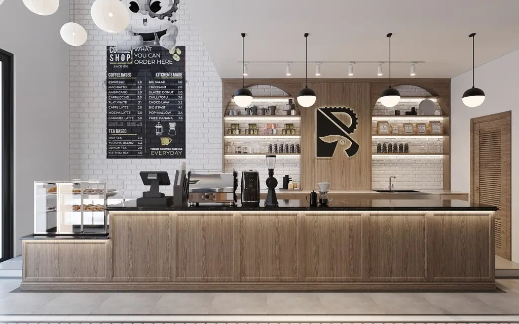 Thiết kế thi công quán cafe trọn gói HCM