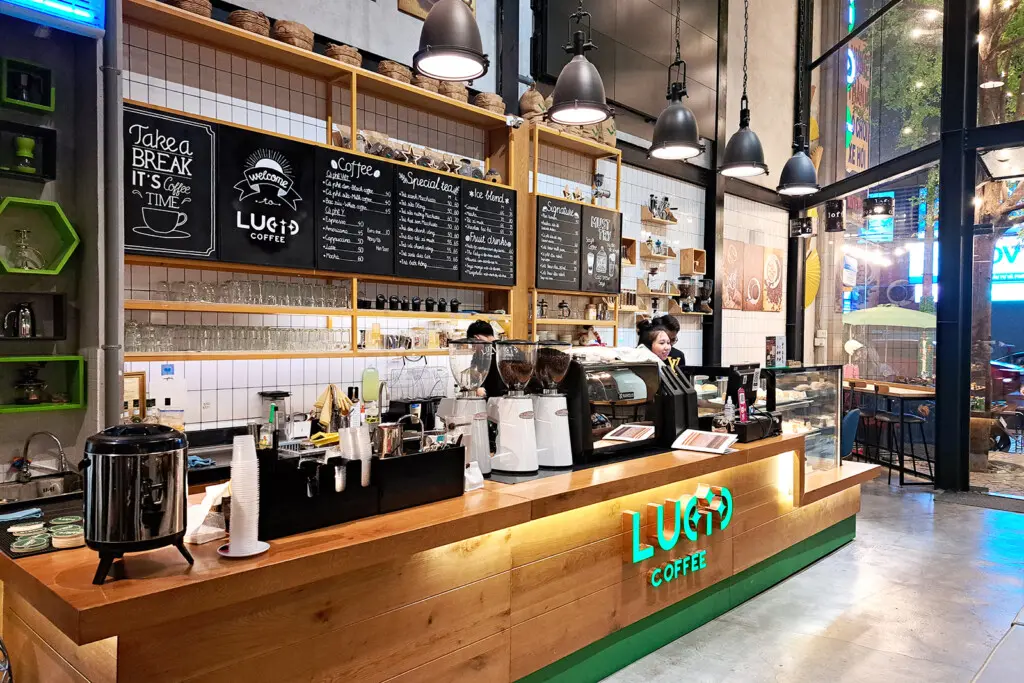 Thiết kế thi công quán cafe trọn gói HCM
