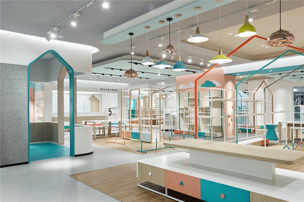 Thiết kế thi công shop quần áo mẹ và bé Đà Nẵng