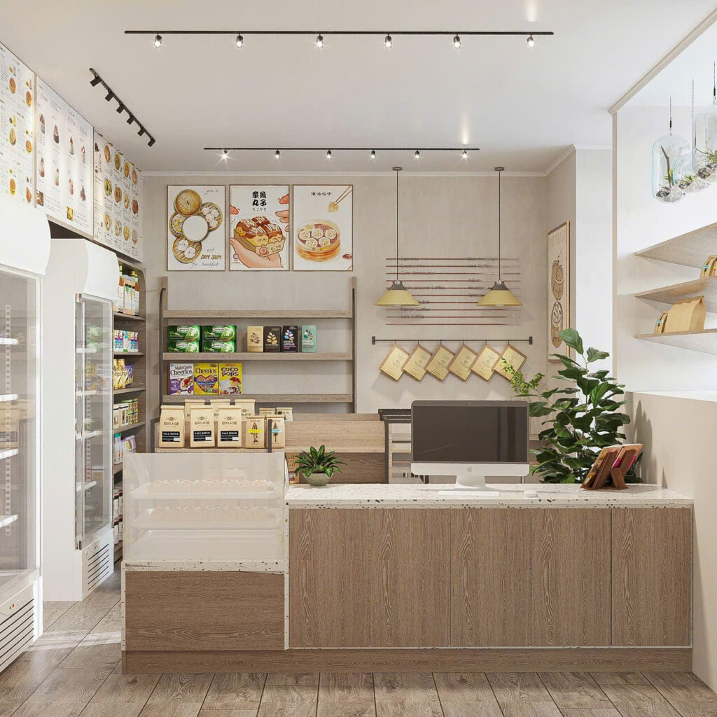 Thiết kế thi công tiệm bánh Hà Nội