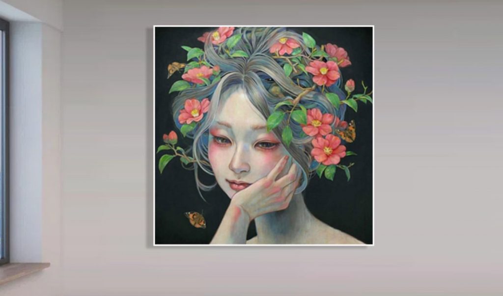 Tranh canvas cô gái cho tiệm trang sức ở Nghệ An hot nhất 2026 bạn không thể bỏ qua 2 tranh canvas cô gái cho tiệm trang sức Nghệ An