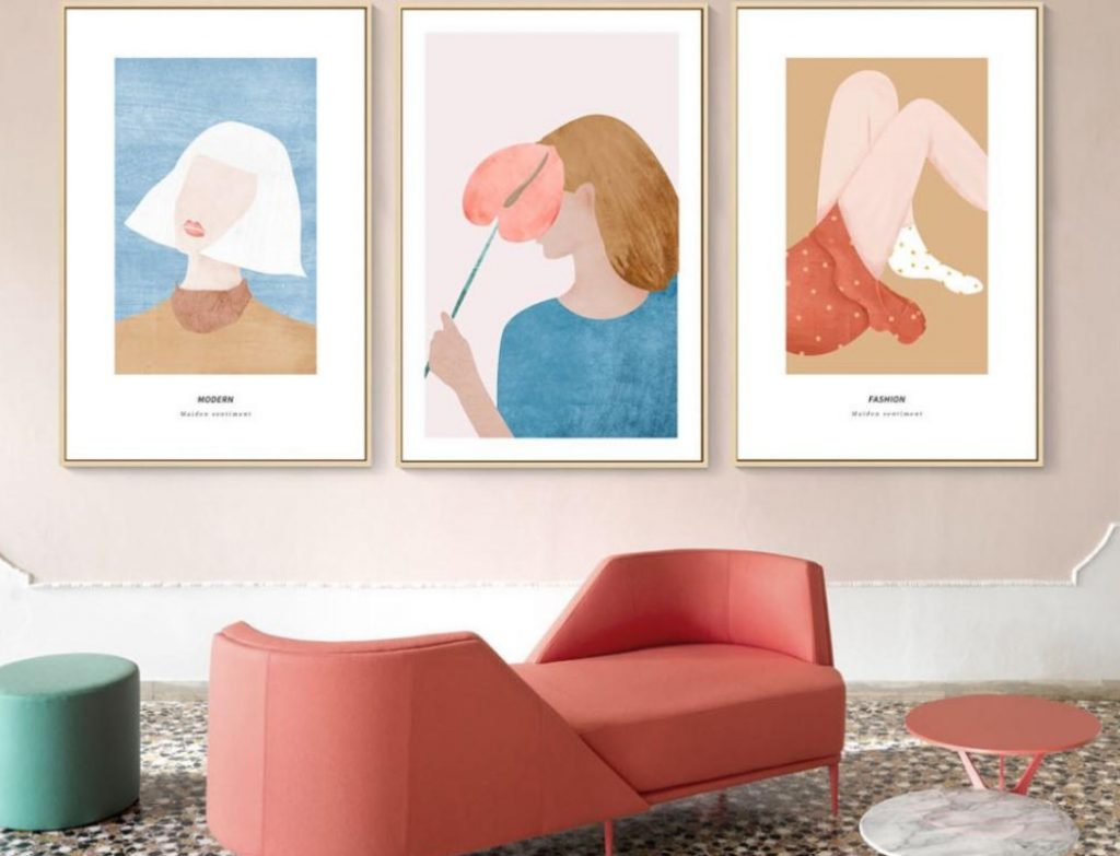 Tranh canvas cô gái cho tiệm trang sức ở Nghệ An hot nhất 2026 bạn không thể bỏ qua 3 tranh canvas cô gái cho tiệm trang sức Nghệ An