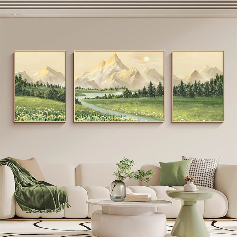 Mua Tranh Canvas Tràn Viền Ở Sơn La - Đẹp, Ổn, Bền, Giá Cả Ưu Đãi 3 tranh canvas tràn viền ở Sơn La