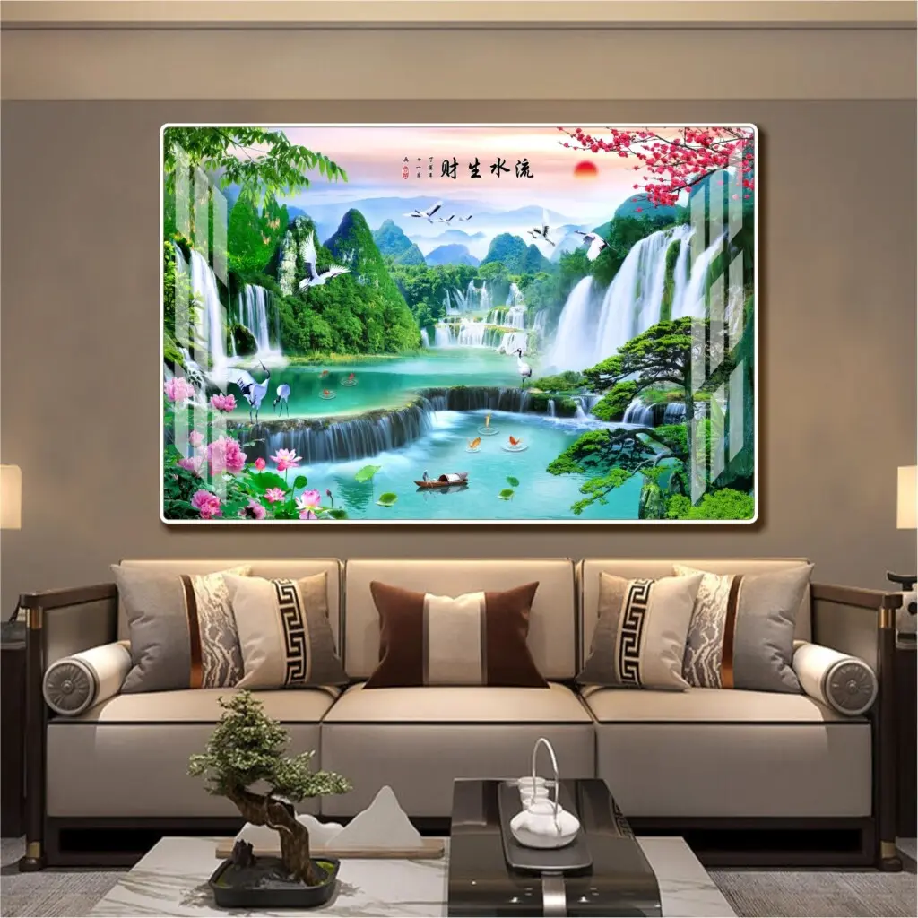 Tranh mặt gương phong thủy cho mệnh Thủy Đà Nẵng