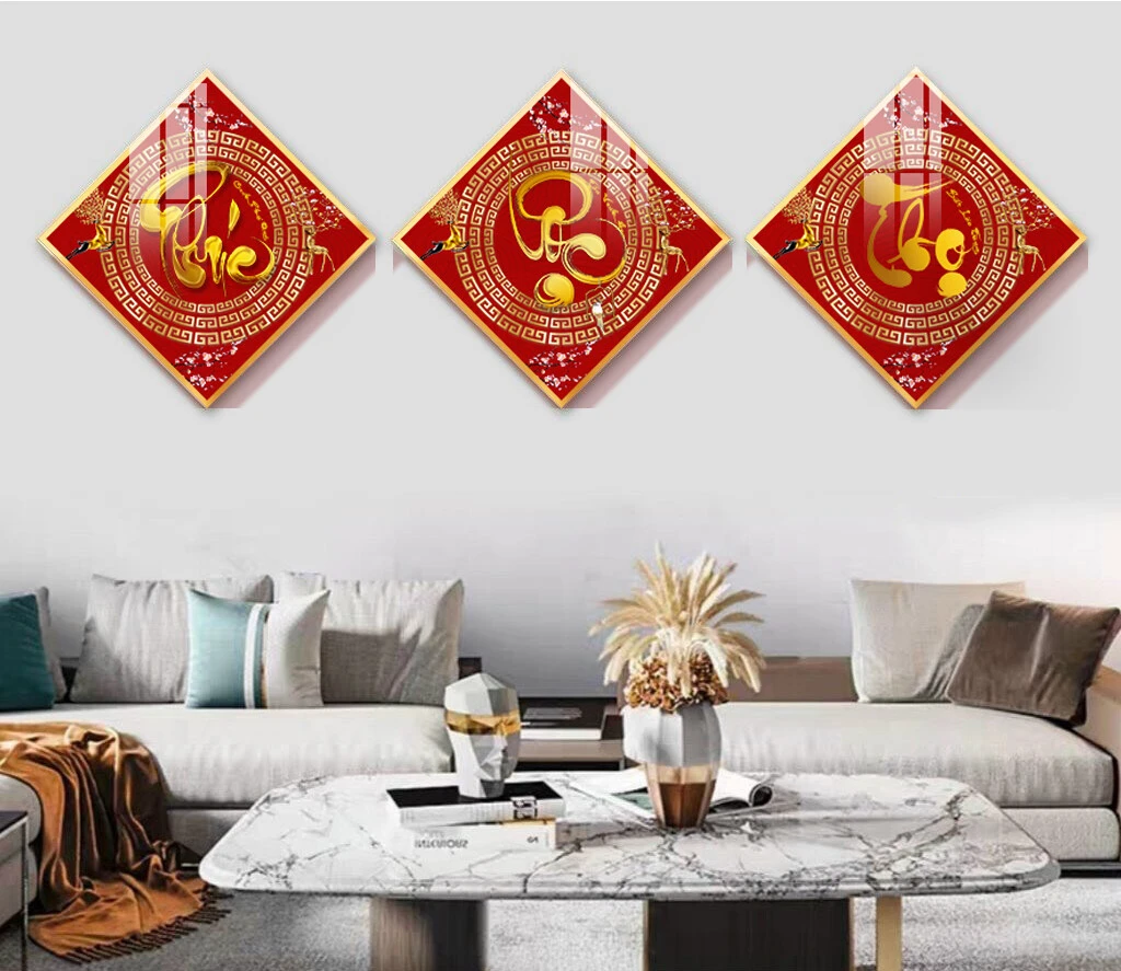 Tranh Phúc Lộc Thọ Tráng Gương ở Nghệ An 4 Tranh Phúc Lộc Thọ Tráng Gương ở Nghệ An