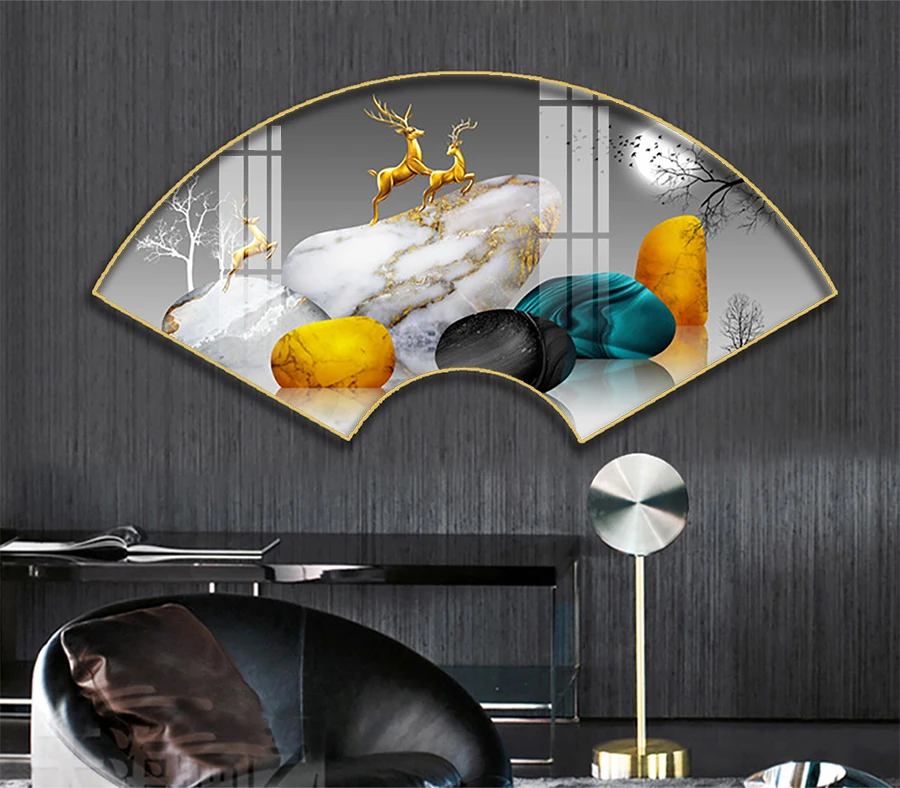 Tranh Quạt Nghệ An Cho Spa Tại Oha Decor – Điểm Nhấn Trang Trí Không Gian Thư Giãn 2 Tranh quạt trang trí Spa
