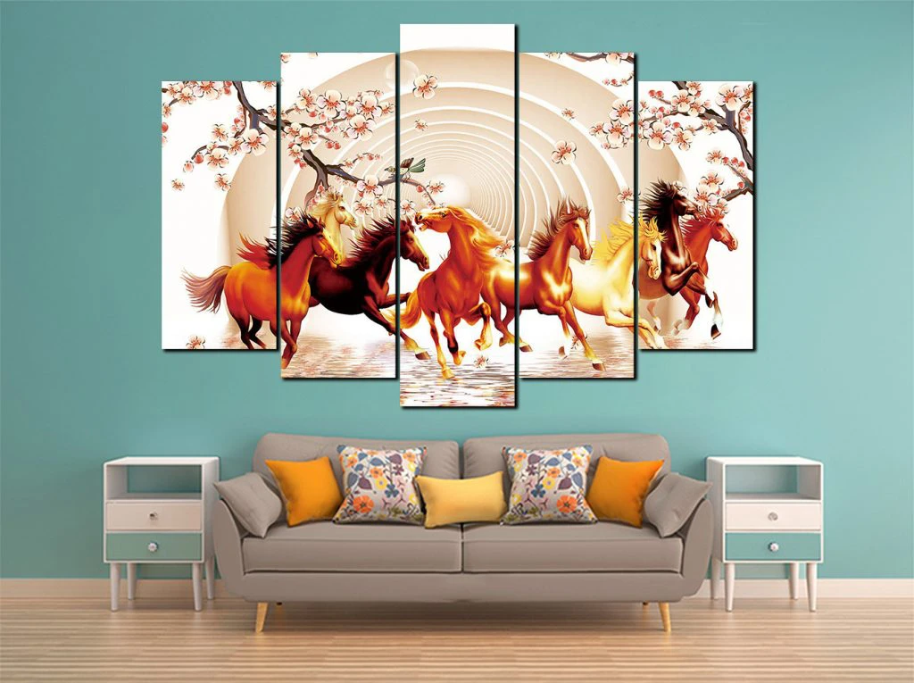 Top Mẫu Tranh Tráng Gương Mã Đáo Thành Công Nghệ An Đẹp, Sang Trọng 5 Tranh tráng gương mã đáo thành công theo bộ
