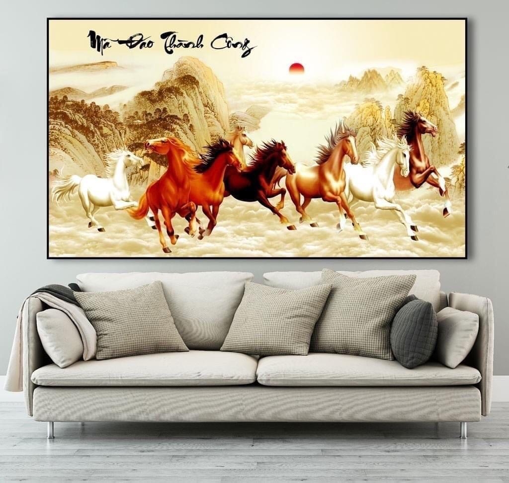 Top Mẫu Tranh Tráng Gương Mã Đáo Thành Công Nghệ An Đẹp, Sang Trọng 6 Tranh tráng gương mã đáo thành công Nghệ An