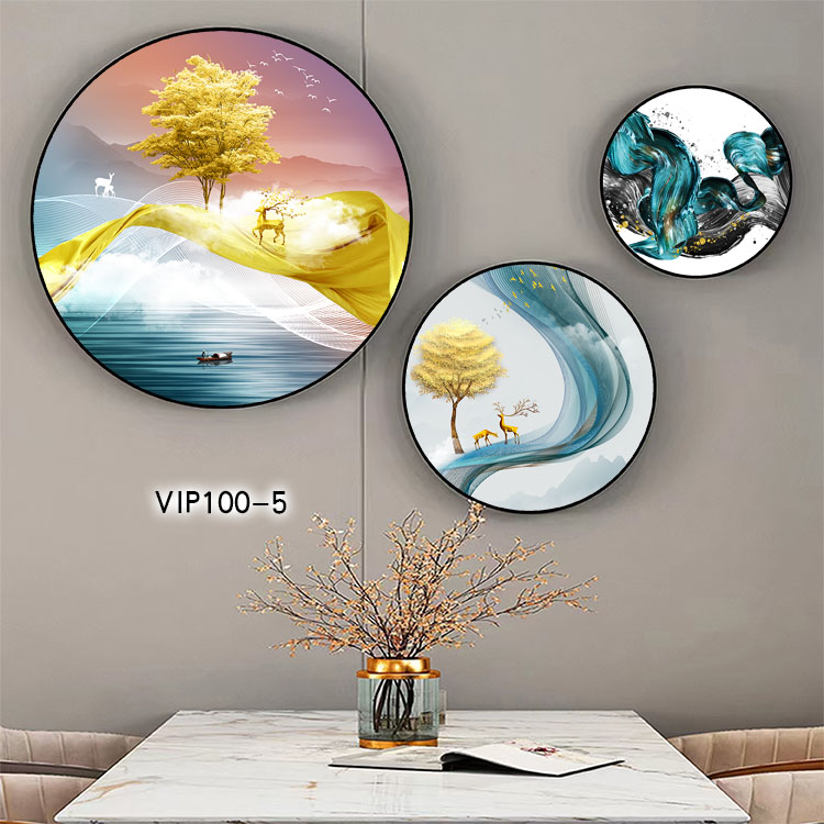 Tranh Tròn Nghệ An – Giải Pháp Trang Trí Văn Phòng Đẹp Và Ấn Tượng Từ OhaDecor 3 Tranh tròn Nghệ An