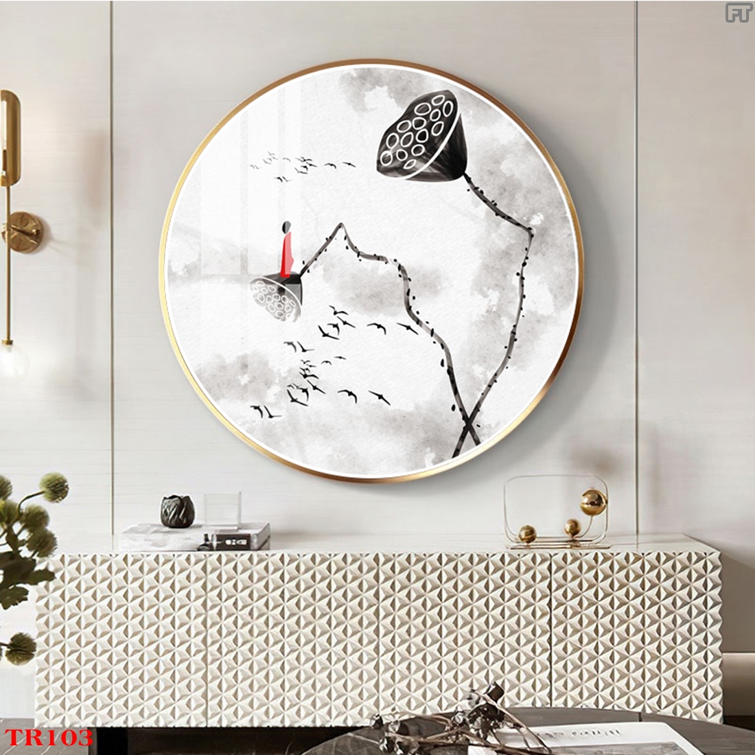 Tranh Tròn Nghệ An – Giải Pháp Trang Trí Văn Phòng Đẹp Và Ấn Tượng Từ OhaDecor 5 Tranh tròn Nghệ An