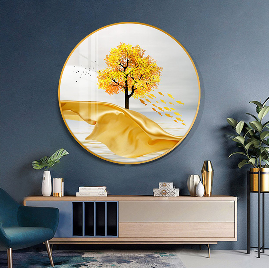 Tranh Tròn Nghệ An – Giải Pháp Trang Trí Văn Phòng Đẹp Và Ấn Tượng Từ OhaDecor 6 Tranh tròn Nghệ An