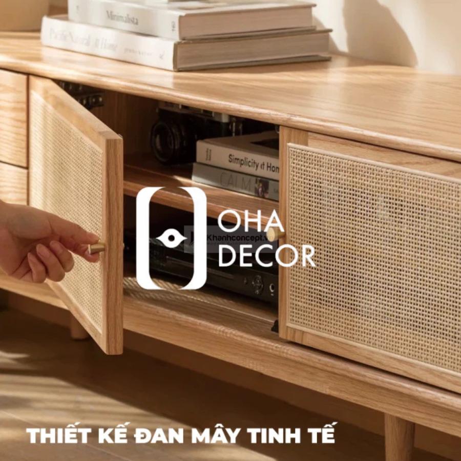 Tủ tivi kệ tivi gỗ tự nhiên