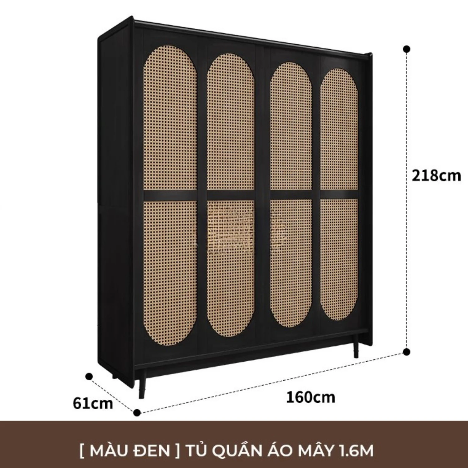 5 Mẫu Tủ Treo Quần Áo Đa Năng Gỗ Tự Nhiên HCM Đẹp Nhất 2026 4 Tủ treo quần áo đa năng gỗ tự nhiên HCM