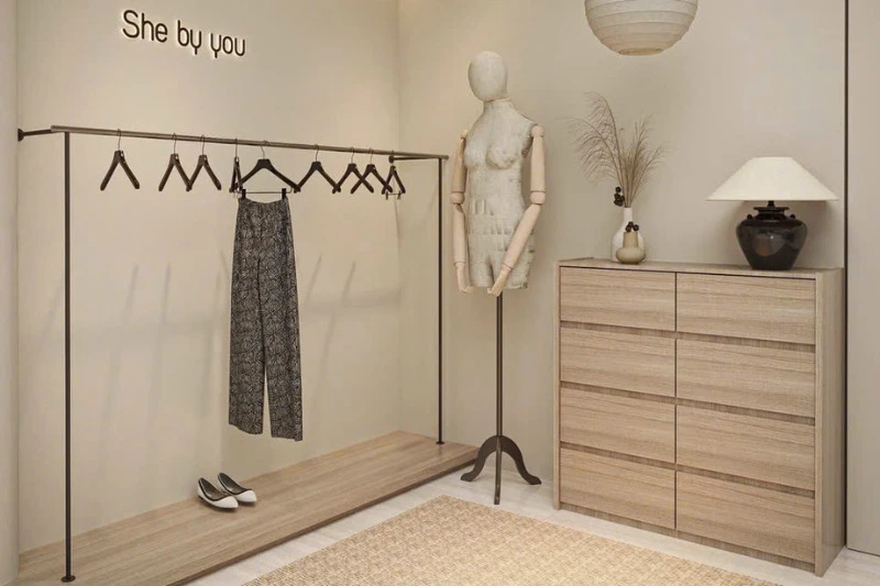 phong cách tối giản cho thiết kế thi công store quần áo chuyên nghiệp tại HCM