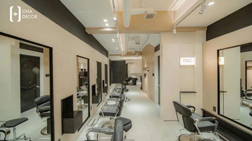Thi công thiết kế TNC Hair Salon Đà Nẵng